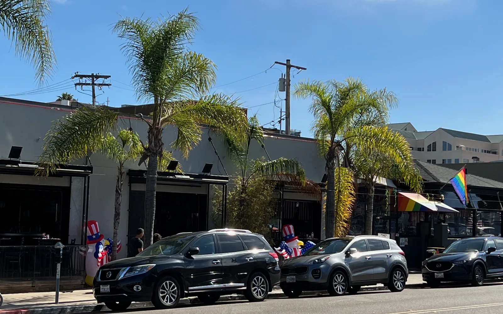 An urban storefront in a neighborhood setting, representing community-centered businesses and local commerce